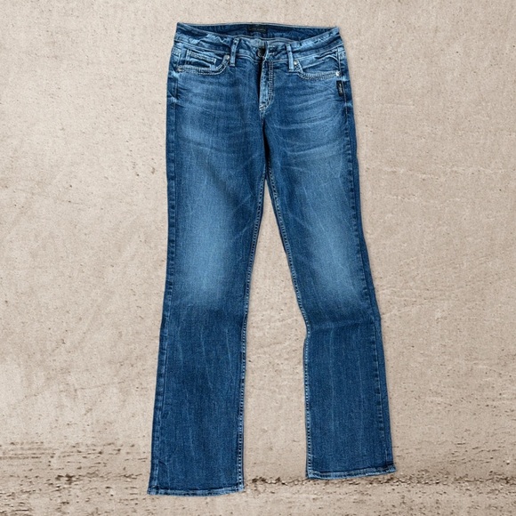 Silver Jeans Blue Boot Cut Denim - Picture 1 of 4
